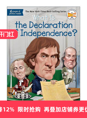 英文原版 What Is the Declaration of Independence? 什么是独立宣言 英文版 进口英语原版书籍