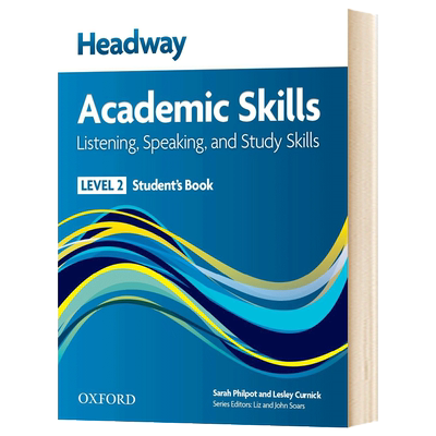 HEADWAY 2 Academic Skills Listening  Speaking 英文原版 牛津HEADWAY 学术英语学习技巧 听说2 进口原版英语教材教辅书籍