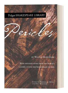 英文原版 Pericles 伯里克利 福尔杰莎士比亚图书馆系列 Folger Library Shakespeare 英文版 进口英语原版书籍
