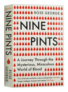 九品脱 Nine Pints 九品脱血 英文原版书 有关血液的科学发现和谜团 血液科普 进口原版英语书籍 比尔盖茨推荐书单 Rose George