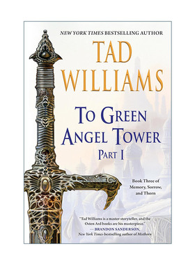 英文原版 To Green Angel Tower Part One 天使塔 上卷 回忆 悲伤与荆棘 奇幻小说 Tad Williams泰德·威廉姆斯 进口英语原版书籍