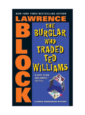 英文原版 The Burglar Who Traded Ted Williams 把泰德威廉斯交易掉的贼 雅贼柏尼系列 英文版 进口英语原版书籍