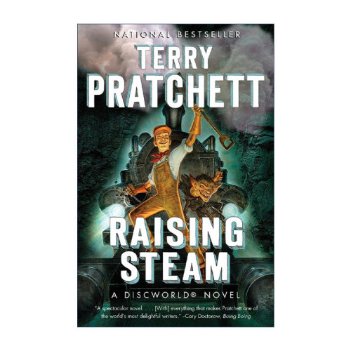 Raising Steam 碟形世界40 蒸汽升腾 Terry Pratchett进口原版英文书籍