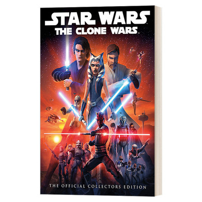 英文原版 Star Wars: The Clone Wars The Official Companion Book 星球大战 克隆战争 动画电影官方导览书 英文版 进口英语书籍
