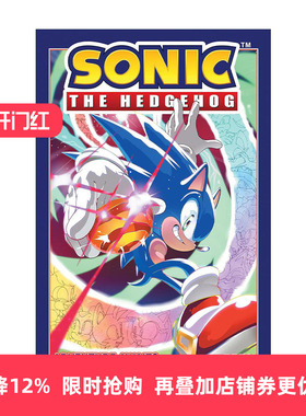 英文原版 Sonic the Hedgehog Vol.17 Adventure Awaits 刺猬索尼克 第17卷 冒险等待 IDW儿童漫画 英文版 进口英语原版书籍