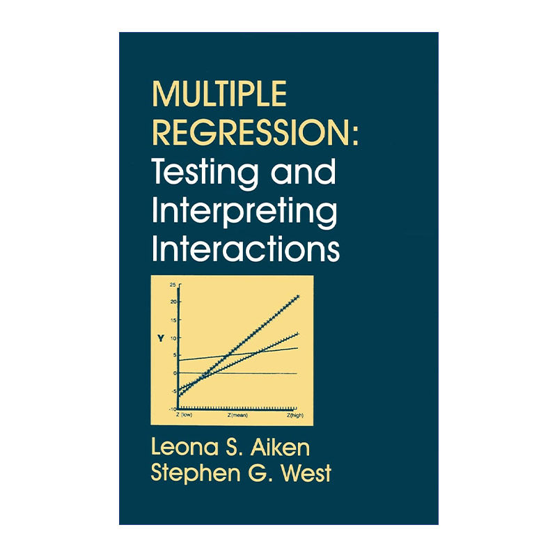 Multiple Regression 多元回归 测试及解释交互项进口原版英文书籍