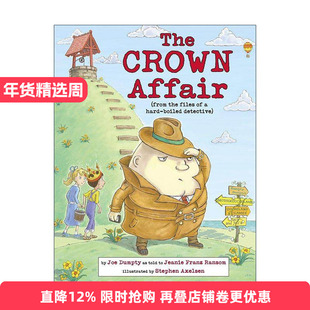 英文原版 The Crown Affair Nursery-Rhyme Mysteries 童谣之谜系列2 皇冠事件 儿童章节桥梁侦探故事书 不要告状 除非是大事作者