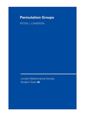 Permutation Groups 置换群 伦敦数学会学生文本系列进口原版英文书籍