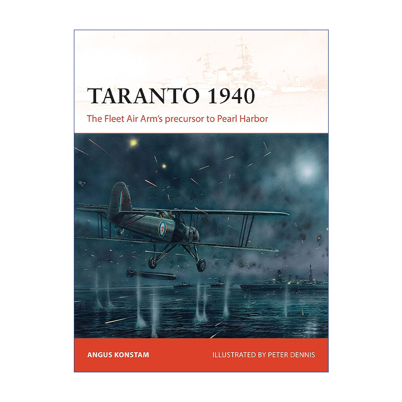 Taranto 1940二战英军1940塔兰托袭击战战争历史系列进口原版英文书籍