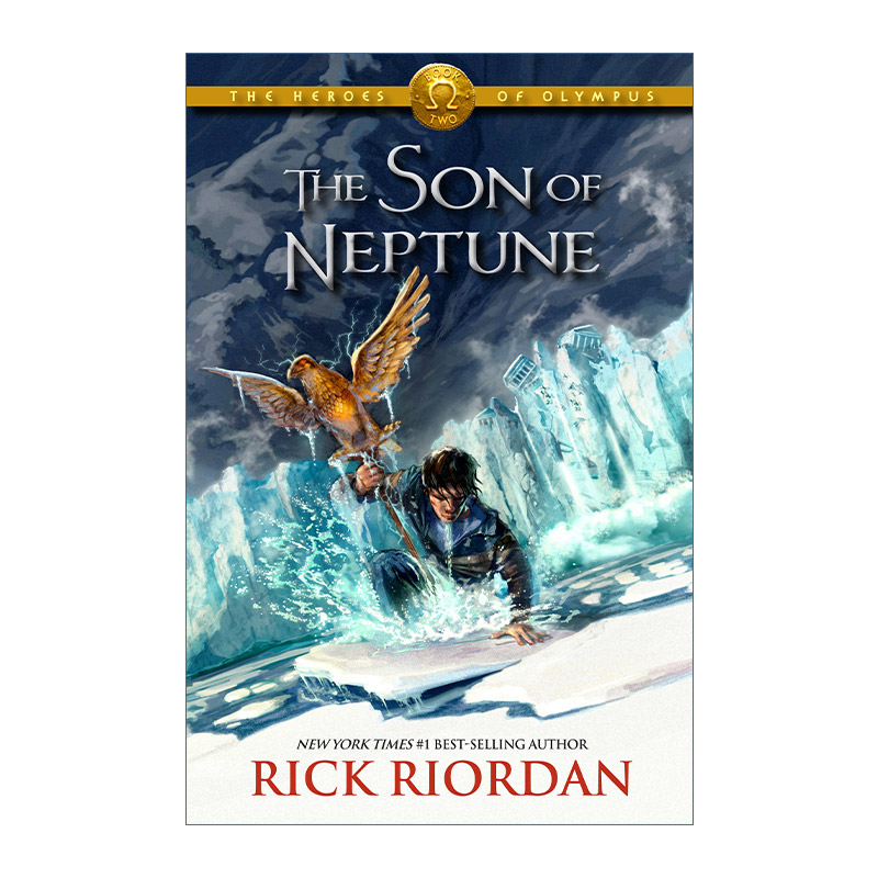 英文原版 The Heroes of Olympus 02 波西杰克逊第二季 奥林匹斯英雄系列2 海神之子 Rick Riordan 英文版 进口英语原版书籍