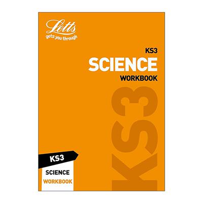 英文原版 Letts KS3 Science Workbook KS3初中科学练习册 中学教材教辅 英文版 进口英语原版书籍