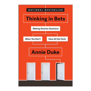 对赌 信息不足时如何做出明智决策 精装 Thinking Duke进口英文原版 Bets Annie 书籍