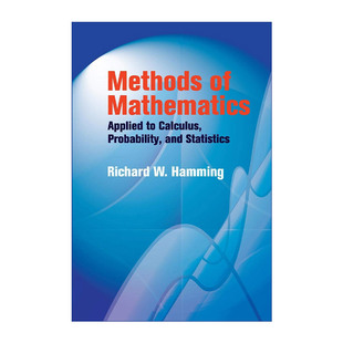 英文原版 Methods of Mathematics Applied to Calculus  Probability and Statistics 用于微积分 概率论和统计学的数学方法