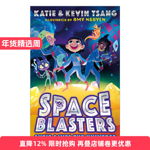 英文原版 Space Blasters Suzie Saves The Universe 太空冒险小分队1 苏茜拯救宇宙 儿童太空科幻章节书 英文版 进口英语原版书籍