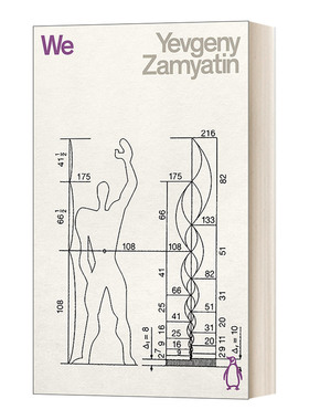 英文原版小说 We 经典科幻系列 我们 Yevgeny Zamyatin叶夫根尼·扎米亚京 英文版 进口英语原版书籍
