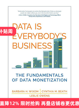 英文原版 Data Is Everybody's Business The MIT Press 数据是每个人的事 数据货币化指南 福布斯年度十大科技图书 英文版