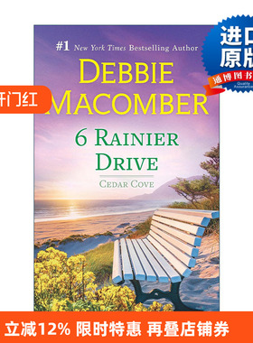 英文原版 6 Rainier Drive 雷尼尔路6号 雪松湾影视原著系列 女性小说 纽约时报畅销书作家黛比·马科伯 英文版 进口英语原版书籍
