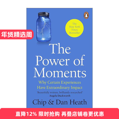 英文原版 The Power of Moments 瞬间的力量 行为设计学 丹·希思 英文版 进口英语原版书籍