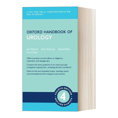 英文原版 Oxford Handbook of Urology 牛津泌尿学手册 英文版 进口英语原版书籍