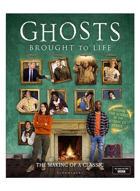 英文原版 Ghosts Brought to Life 古宅老友记 生命再现 BBC高分喜剧周边书 精装幕后花絮集锦 英文版 进口英语原版书籍