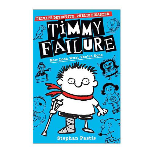 英文原版 Timmy Failure Now Look What You'Ve Done 囧侦探提米2 儿童幽默侦探小说 英文版 进口英语原版书籍