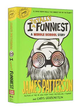 英文原版 I Totally Funniest 撞墙日记3 肯定是有趣的 精装 中学滑稽故事 英文版 进口英语原版书籍