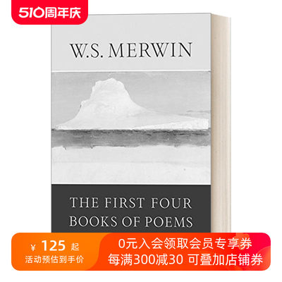 英文原版 The First Four Books of Poems 最早的四本诗集 普利策奖得主，美国桂冠诗人W. S. Merwin默温 英文版 进口英语原版书籍