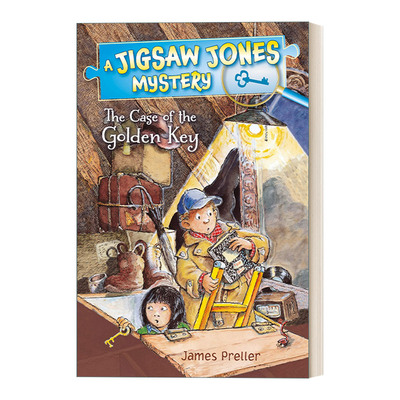 Jigsaw Jones: The Case of the Golden Key 小侦探琼斯系列进口英文原版书籍