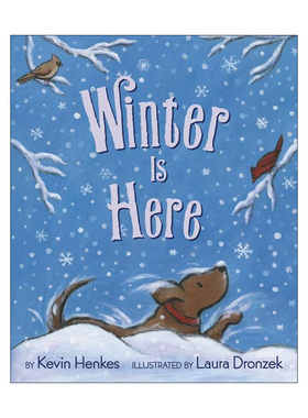 英文原版 Winter Is Here 冬天来了 精装绘本 凯迪克奖作者Kevin Henkes 英文版 进口英语原版书籍