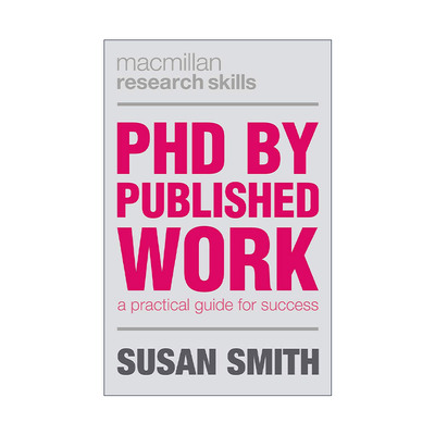 英文原版 PhD by Published Work 论著博士学术研究指南 英文版 进口英语原版书籍