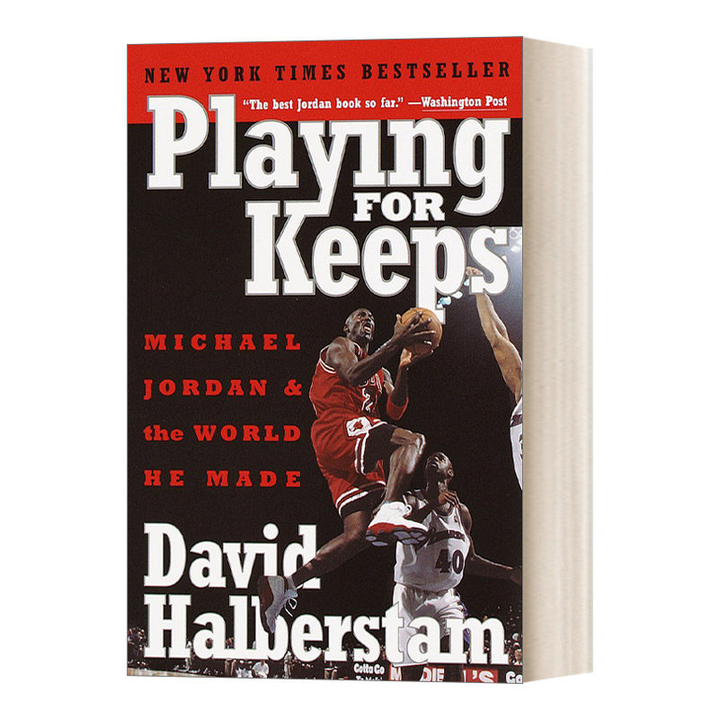 英文原版 Playing for Keeps Michael Jordan and the World He Made 永无止境 迈克尔·乔丹和他创造的世界 英文版 进口英语书籍