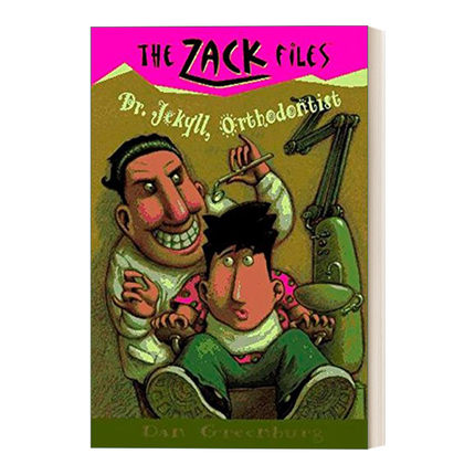 英文原版 The Zack Files 05 Dr. Jekyll  Orthodontist 札克档案系列05 儿童冒险章节桥梁书 Dan Greenburg 英文版 进口英语书籍