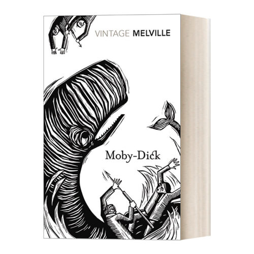 Moby-Dick 白鲸 梅尔维尔 Vintage经典系列进口原版英文书籍