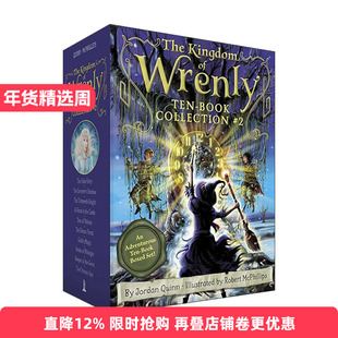 英文原版 The Kingdom of Wrenly Ten-Book Collection 2 儿童魔法故事 Wrenly王国系列11-20套装 英文版 进口英语原版书籍
