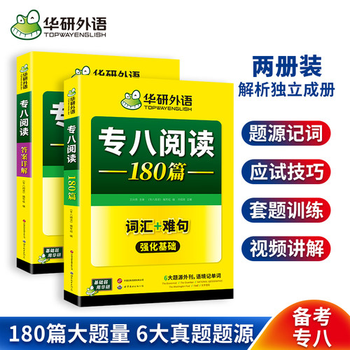 华研外语专八阅读备考2027