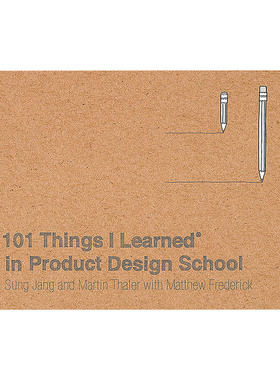 英文原版 101 Things I Learned in Product Design School 我在产品设计学院学到的101件事 精装 英文版 进口英语原版书籍