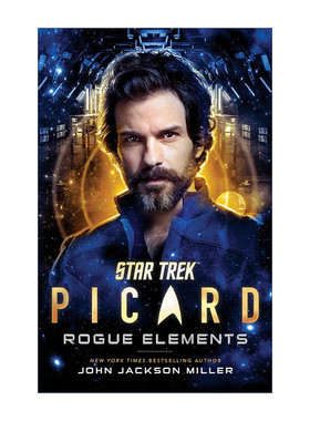 英文原版 Picard Rogue Elements 皮卡德系列 不受控因素 星际迷航小说 英文版 进口英语原版书籍