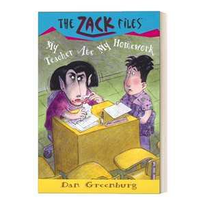 英文原版 The Zack Files 27 My Teacher Ate My Homework札克档案系列27儿童冒险章节桥梁书 Dan Greenburg英文版进口英语书