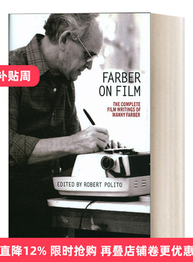 英文原版 Farber on Film a LOA Special Publication 曼尼·法伯关于电影的文集 美国文库 Manny Farber 英文版 进口英语原版书籍