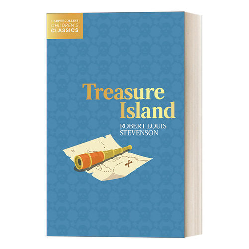 英文原版 Harpercollins Children’S Classics — Treasure Island 柯林斯儿童经典 金银岛 英文版 进口英语原版书籍