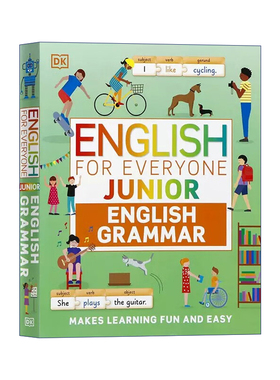 英文原版 English for Everyone Junior English Grammar DK人人学英语 初级英语语法 英文版 进口英语原版书籍