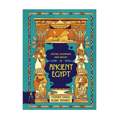 英文原版 Myths Mummies and Magic in Ancient Egypt 古埃及的神话 木乃伊和魔法 儿童漫画故事精装 英文版 进口英语原版书籍