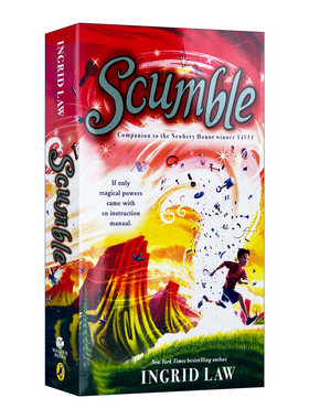 Scumble 灵力三部曲：淡化 纽伯瑞奖作家Ingrid Law儿童奇幻小说进口原版英文书籍