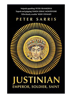 英文原版 Justinian Emperor Soldier Saint 拜占庭皇帝 查士丁尼一世 欧洲人文历史 英文版 进口英语原版书籍