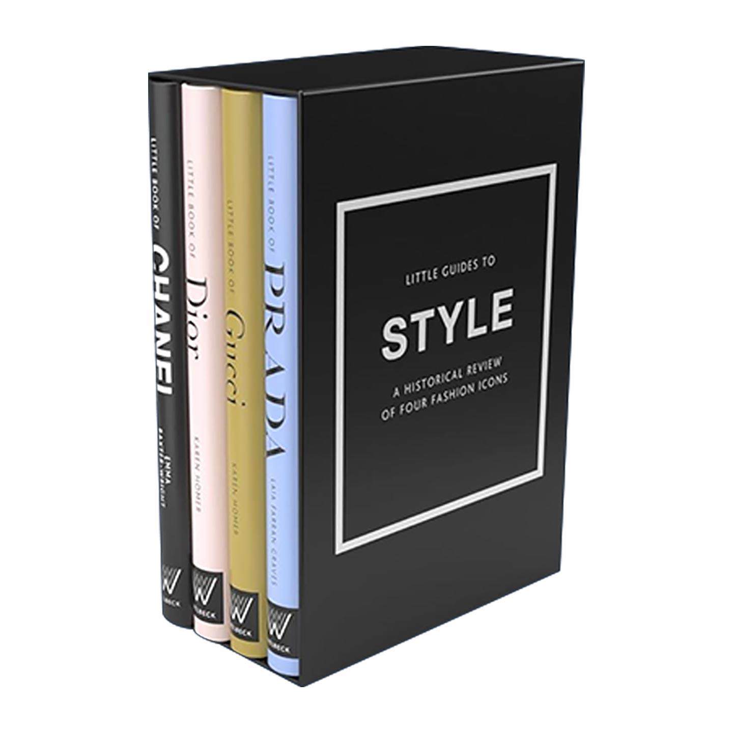 英文原版 Little Guides to Style 时尚品牌风格指南4册套装 品牌发展历史 Chanel香奈儿 Dior迪奥 英文版 进口英语原版书籍