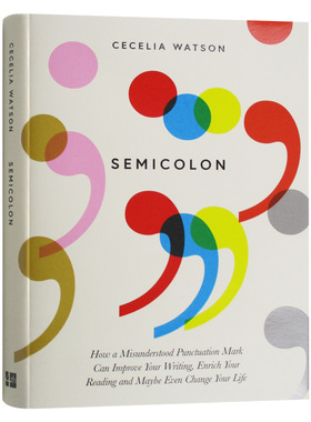 Semicolon分号：被误解的标点符号如何提升你的写作？进口英文原版书籍