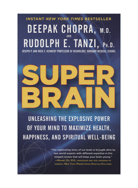 Super Brain 超脑零极限 释放思想爆发力 健康幸福 Deepak Chopra进口原版英文书籍