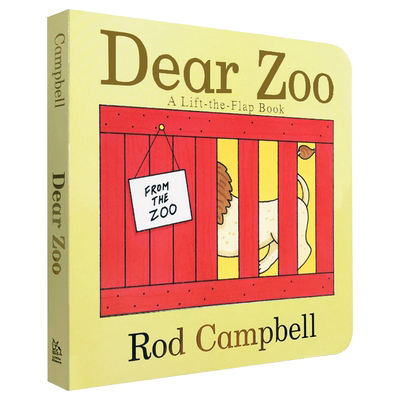 Dear Zoo亲爱的动物园 英版 Rod Campbell 吴敏兰书单进口原版英文书籍