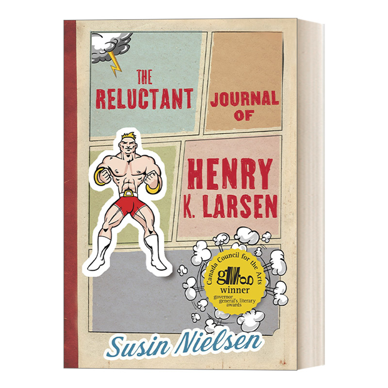 英文原版 The Reluctant Journal of Henry K. Larsen 懒生亨利的懒生日记 儿童心理成长小说 加拿大总督文学奖 英文版 进口英语书