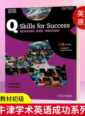 英文原版 牛津学术英语成功系列读写教材初级Oxford Q Skills for Success Reading and Writing Intro Level  英文版进口原版书籍